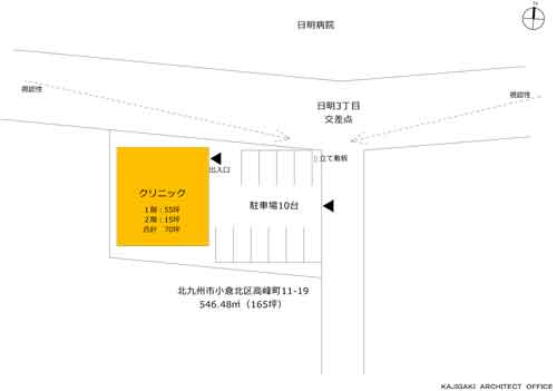 高峰町配置図案