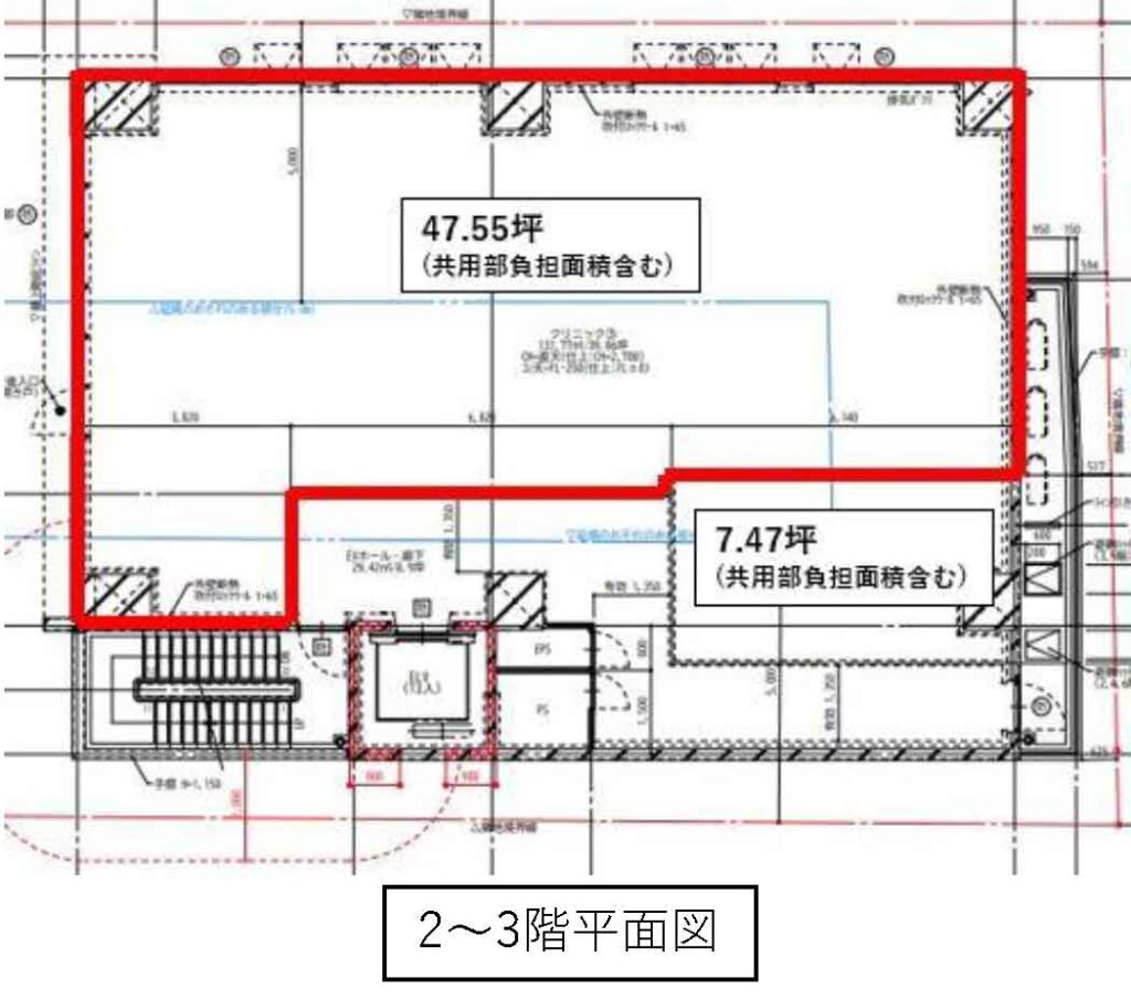 舞鶴一丁目医療ビル-平面図